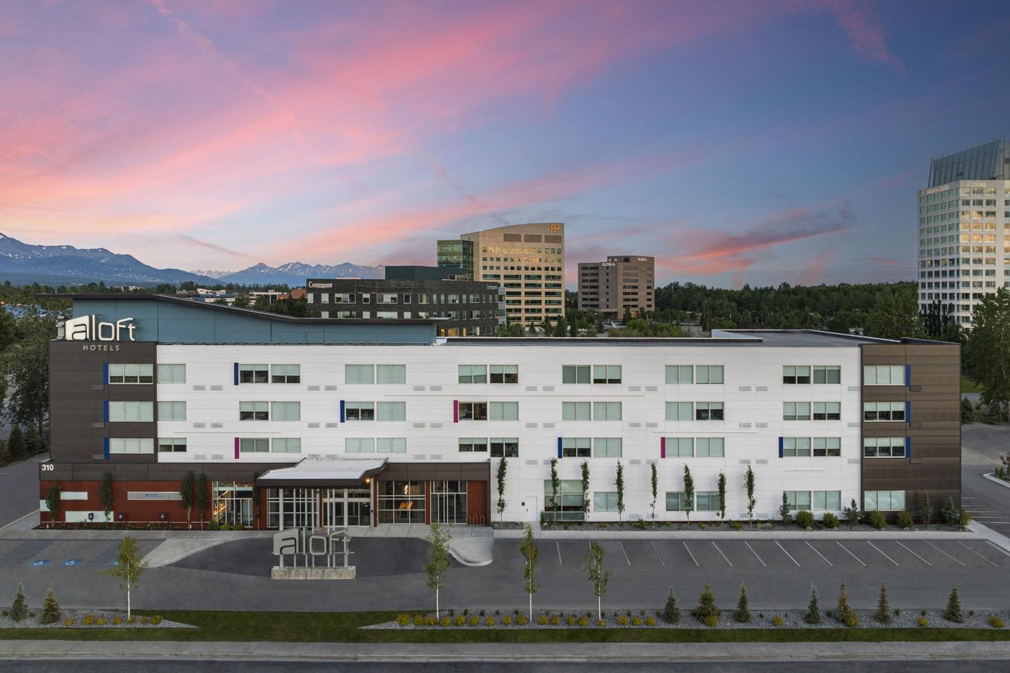 Hotel Aloft Anchorage Exteriér fotografie