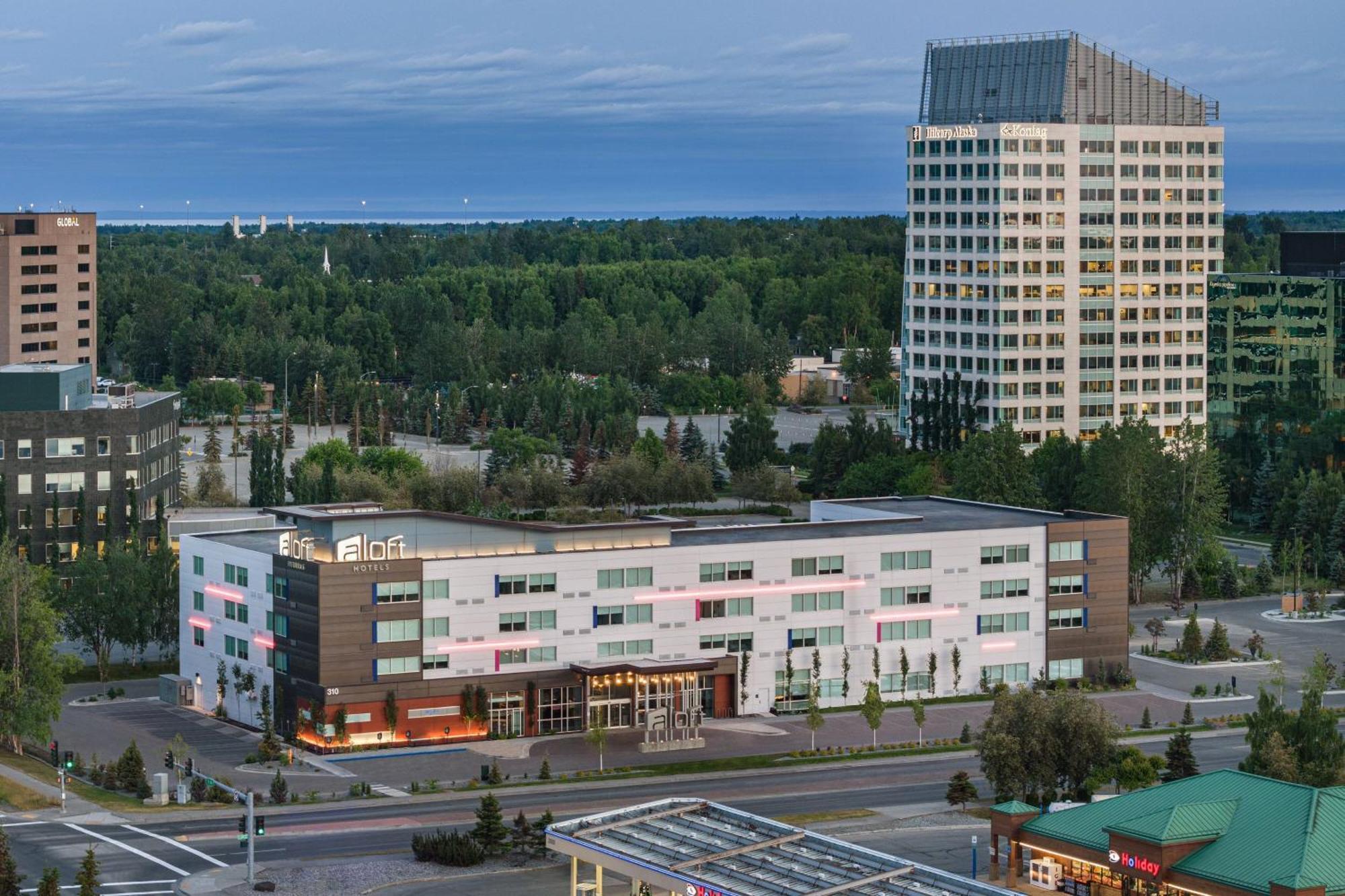 Hotel Aloft Anchorage Exteriér fotografie
